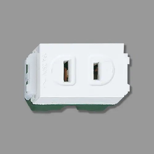 Panasonic | Ổ Cắm Đơn không màn che | WEG1001SW